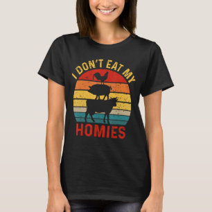 Ich esse meine Heimat nicht lustig Veganes Vegetar T-Shirt