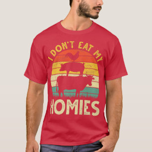 Ich esse meine Heimat nicht lustig Veganes Vegetar T-Shirt