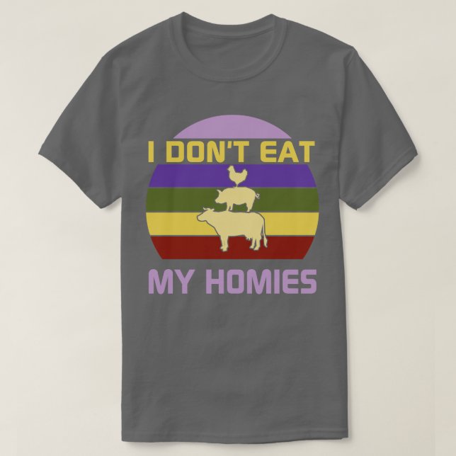 Ich esse meine Heimat nicht T-Shirt (Design vorne)