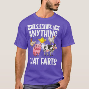 Ich esse nichts, was die Gesundheit von Lebensmitt T-Shirt