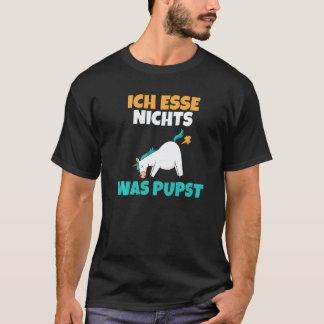 Ich esse nichts, was veganen und vegetarischen Fur T-Shirt