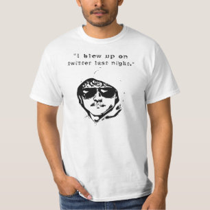 Ich explodierte auf Twitter T-Shirt