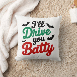 Ich fahre dich Batty Kissen