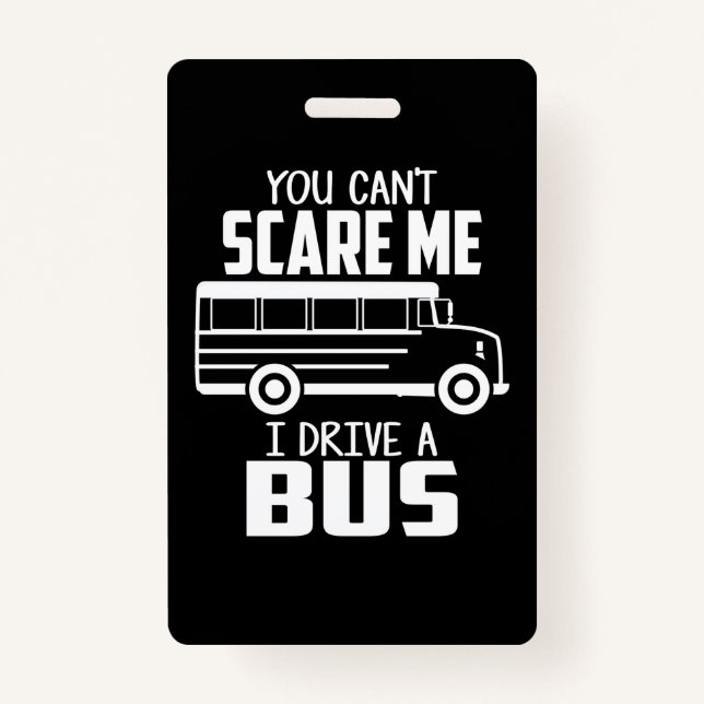 Ich fahre einen Bus Ausweis (Vorderseite)