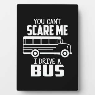 Ich fahre einen Bus Fotoplatte