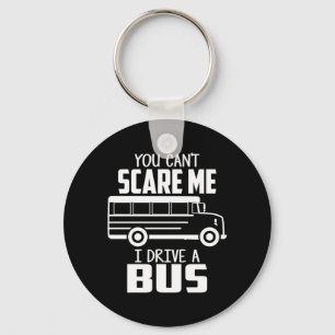Ich fahre einen Bus Schlüsselanhänger