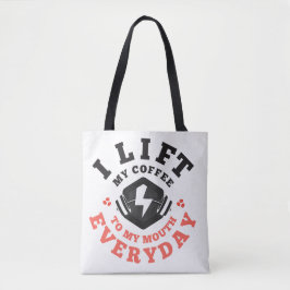 Ich fahre jeden Tag (Lachs) Tasche