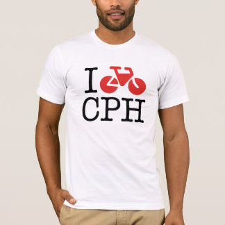 Ich fahre Kopenhagen-T - Shirt rad