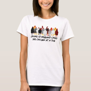 Ich fahre mein Ehemann verrückt nach einem Hühnc T-Shirt