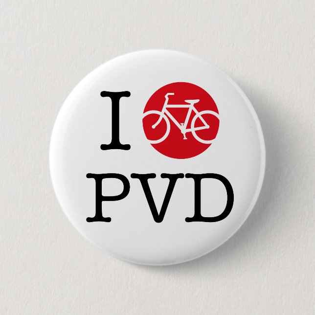 "Ich fahre Providence" Knopf rad Button (Vorderseite)