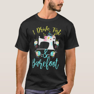 Ich fahre schnell und barfuß - Nähen für Schneider T-Shirt