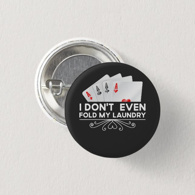 Ich falte noch nicht einmal mein Geschenk mit der  Button (Vorne & Hinten)