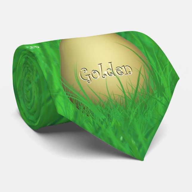Ich fand das Goldene Ei - Ostereier Jagen Neuheit Krawatte (Gerollt)