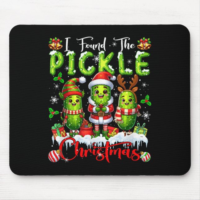 Ich fand den Weihnachtsmann-Rentier-Elfskel Mousepad (Vorne)