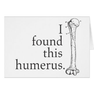 Ich fand diesen Humerus