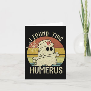 Ich fand diesen Humerus Spaß Halloween Nurse Fall Karte