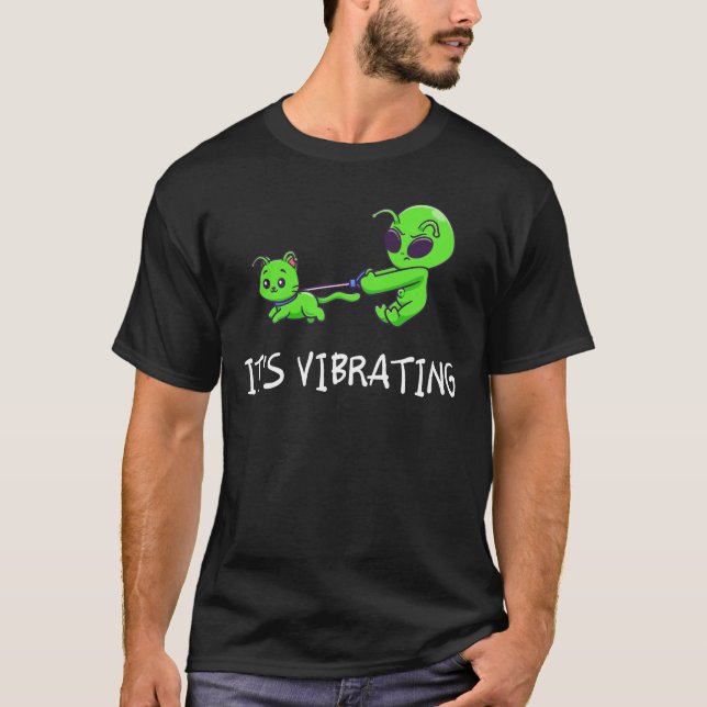 Ich fand diesen schwindelerregenden lustigen Alien T-Shirt (Vorderseite)