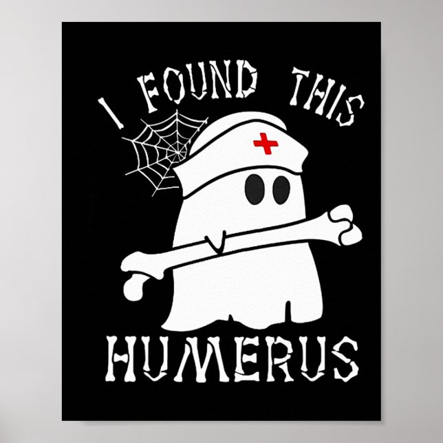 Ich fand dieses humerus Fun Ghost Nurse Halloween Poster (Vorne)