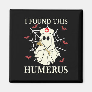 Ich fand dieses Humerus Ghost Nurse lustiges Hallo Magnet