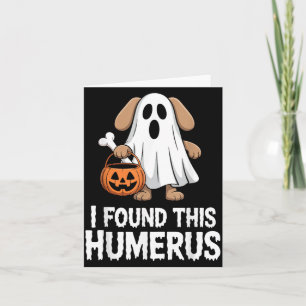 Ich fand dieses humerus Halloween-Kostüm Karte
