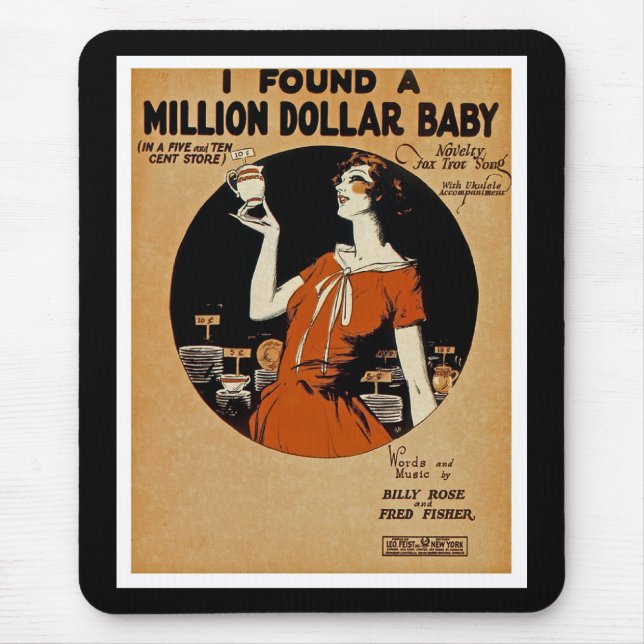Ich fand eine Million Dollar Baby Mousepad (Vorne)