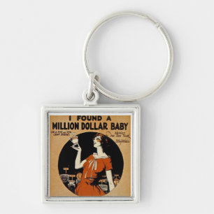 Ich fand eine Million Dollar Baby Schlüsselanhänger