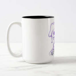 Ich fand mich selbst Humerus - Funny Skeleton Pun Zweifarbige Tasse