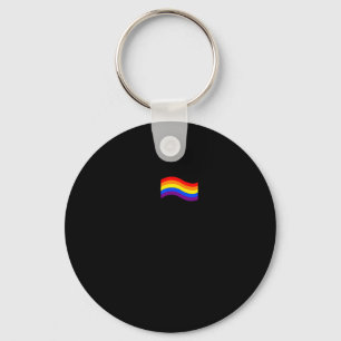 Ich fand Uranus Regenbogen Spaceman Astronaut Schlüsselanhänger