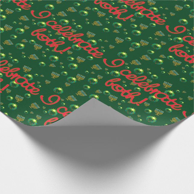 Ich feiere beide! Weihnachten UND Geschenkpapier (Ecke)