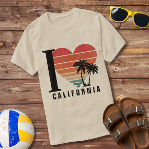 Ich finde California Retro T-Shirt