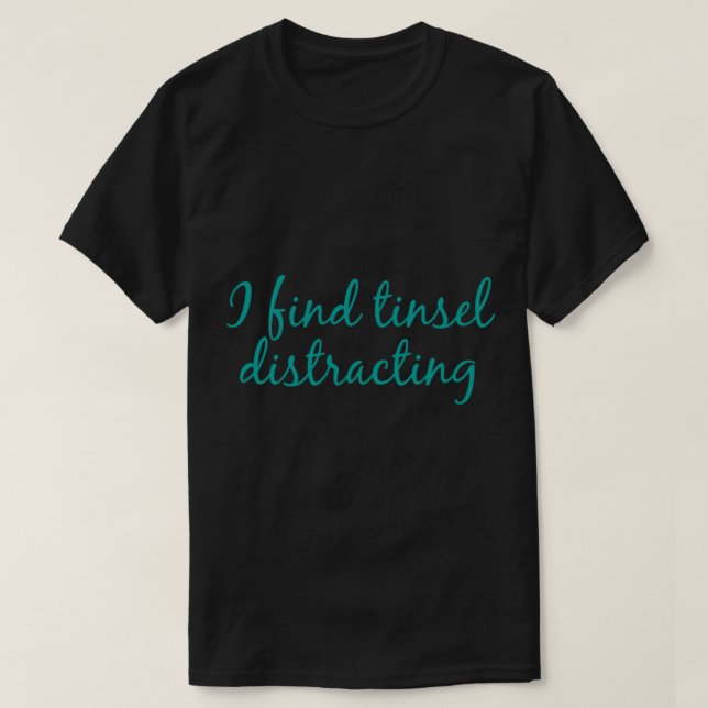 Ich finde, dass die Tinkel Angepasst ablenkt T-Shirt (Design vorne)