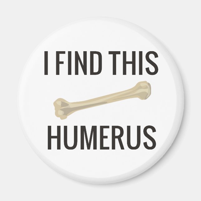 Ich finde diesen Humerus Magnet (Vorne)