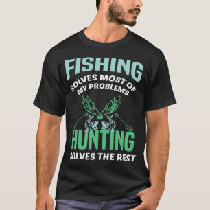 Ich fische, damit ich Leute nicht würge T-Shirt