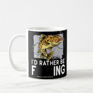 Ich fische eher Fisherman Green Jokes Kaffeetasse