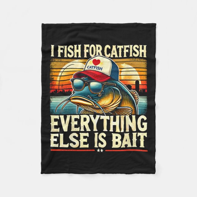 Ich fische für den Fisch alles andere ist durch de Fleecedecke (Vorderseite)