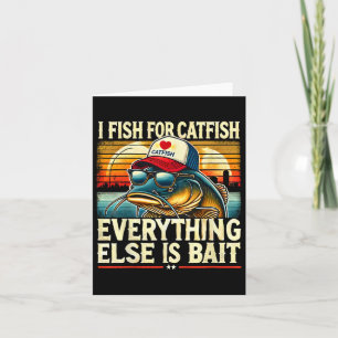 Ich fische für den Fisch alles andere ist durch de Karte