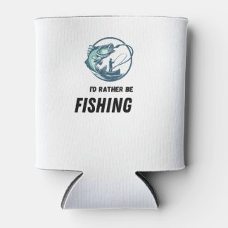 Ich fische lieber Koozies Dosenkühler
