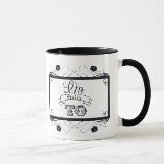 Ich fixe mich auf Kaffee/Tee-Cup Tasse