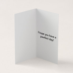 Ich flehe dich an! Westie Birthday Card