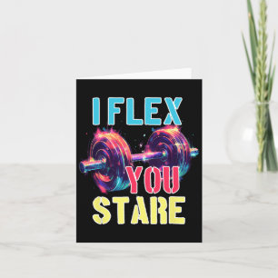 Ich flex you starre karte