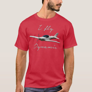Ich fliege Dynamic Microlight Avions Piloten WT9 T-Shirt