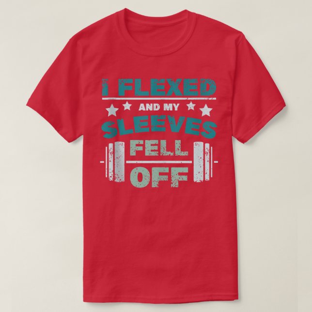 Ich flog und die Ärmel fielen ab, als ich Ta fleht T-Shirt (Design vorne)