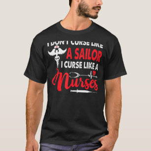Ich fluche nicht wie ein Seemann, ich fluche wie e T-Shirt