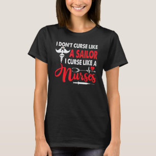Ich fluche nicht wie ein Seemann, ich fluche wie e T-Shirt