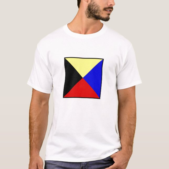 Ich fordere einen Schlepper (nur Flagge) T-Shirt (Vorderseite)