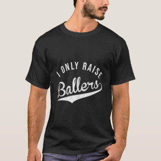 Ich fördere nur großartige Baseball Football Baske T-Shirt