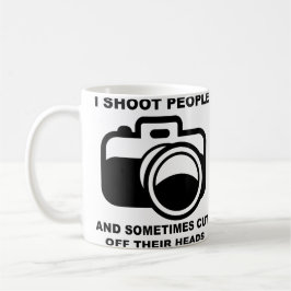 Ich fotografiere Leute lustig Fotografie Fotograf Kaffeetasse