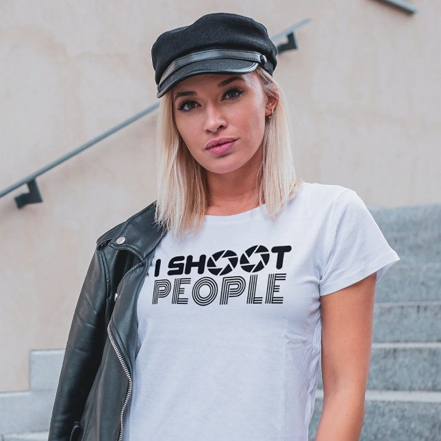 Ich fotografiere lustige Fotografen Zitat T-Shirt (Von Creator hochgeladen)