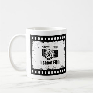 Ich fotografiere mit Film - Filmkamera  Kaffeetasse