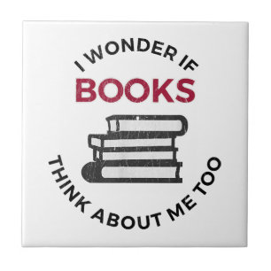 Ich frage mich, ob Bücher auch an mich denken - Fu Fliese